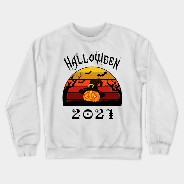halloween 2021 Crewneck Sweatshirt by Elegance14